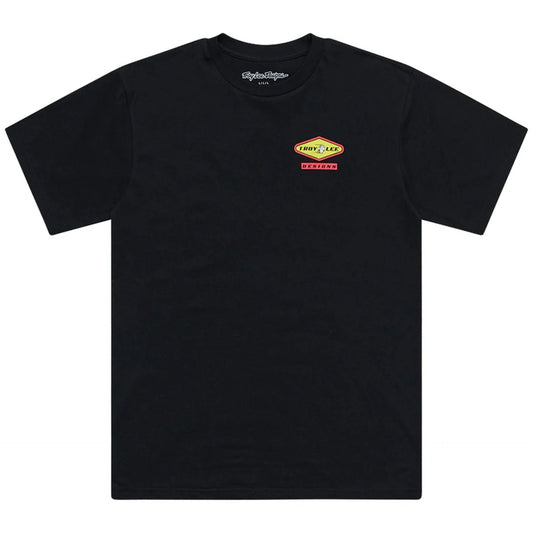 Playera Manga Corta Troy Lee Designs Carb Black