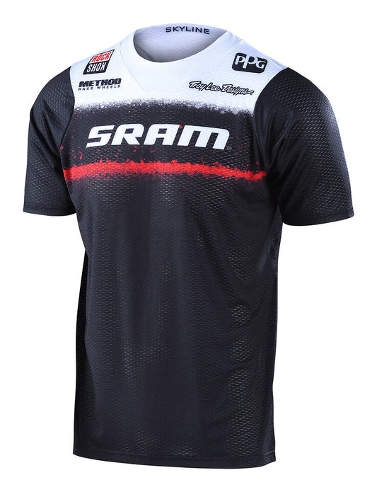 Jersey Troy Lee Designs Skyline Air Manga Corta Sram Roost Black