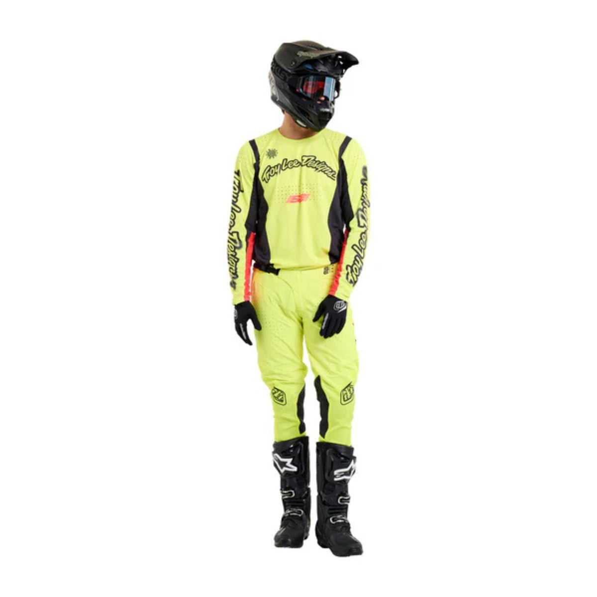Jersey Troy Lee Designs SE Pro; Roam Glo Yellow