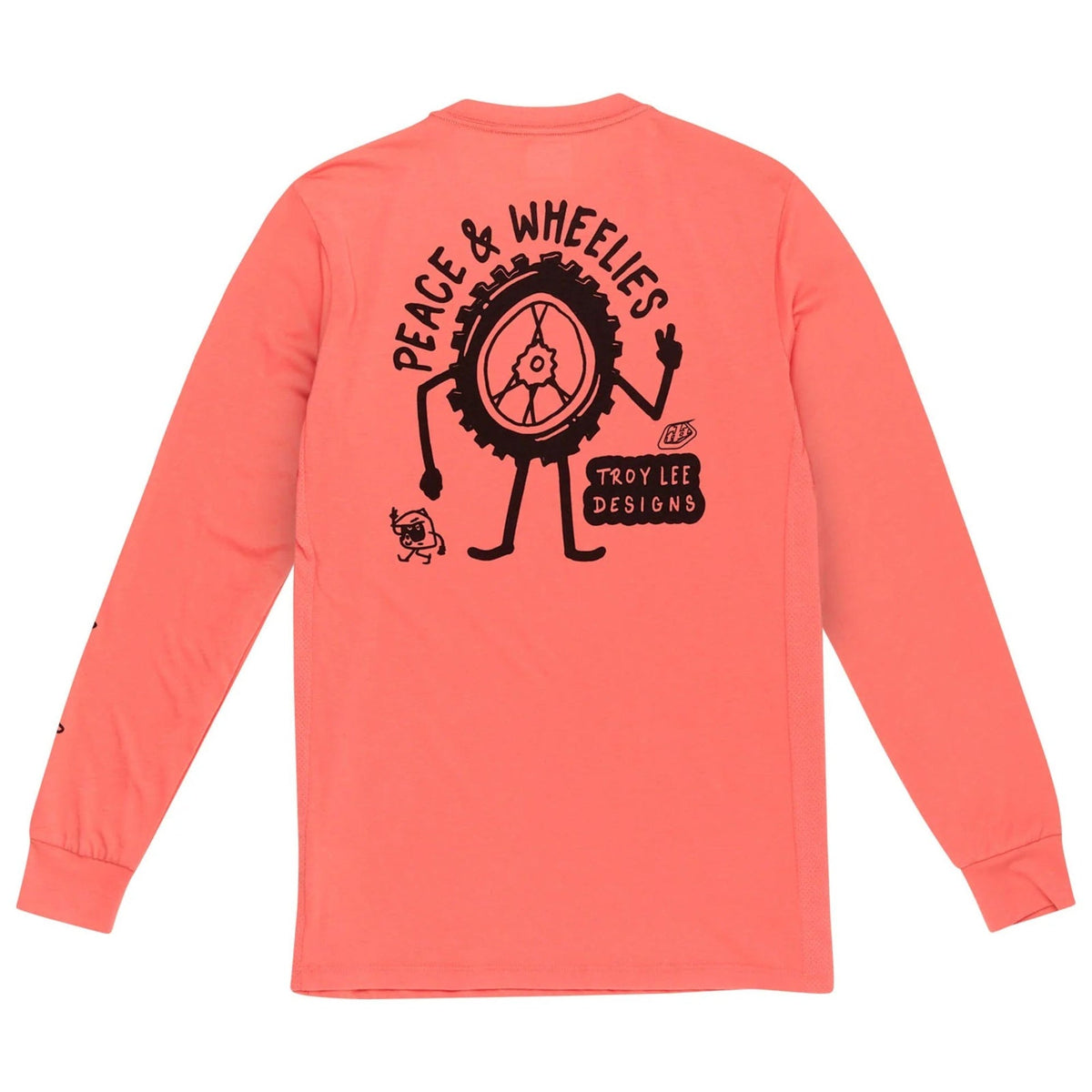 Playera manga larga para MTB Skyline; P&W Melon