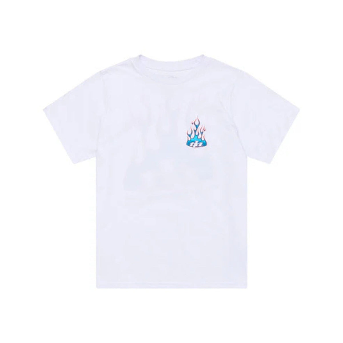 Playera Manga Corta para niño Troy Lee Designs Torched White