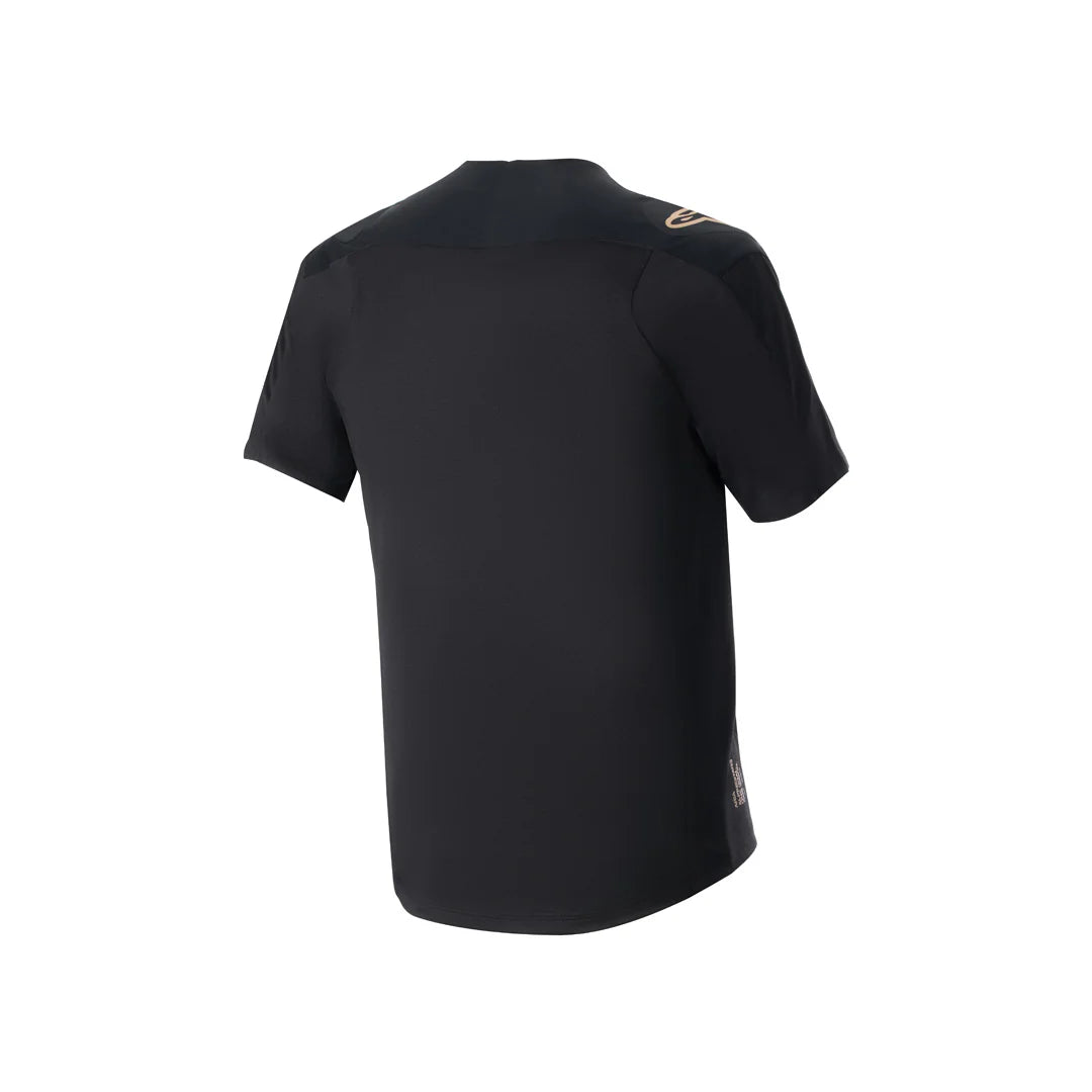 Jersey A-Aria Polartec Switch Negro - Manga Corta Alpinestars