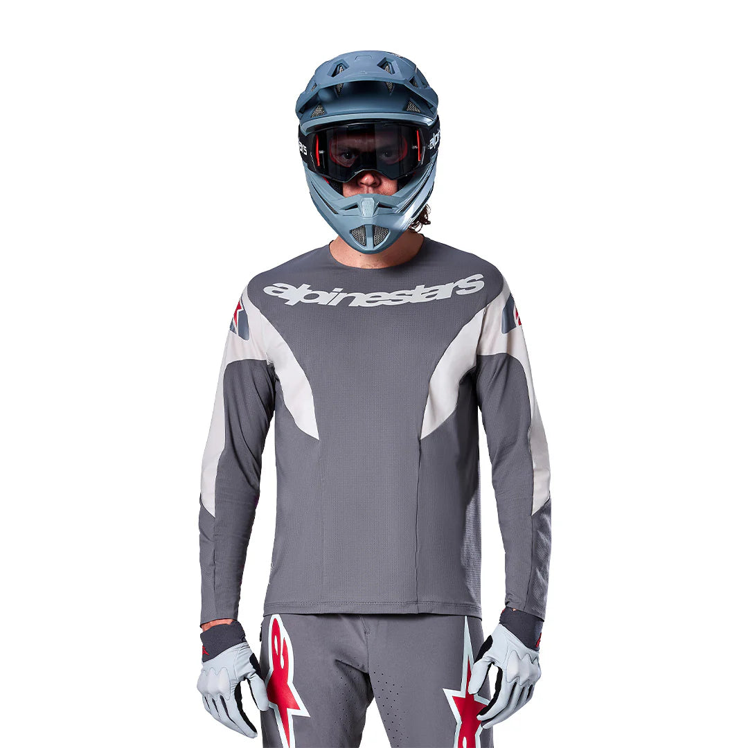 Jersey A-Supra Race Gris Oscuro Alpinestars