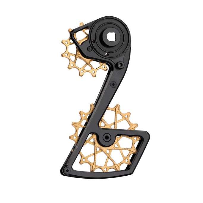 Jaula de Desviador + Poleas Garbaruk 12T+16T para SRAM Force AXS 12 vel (Gravel/Ruta)
