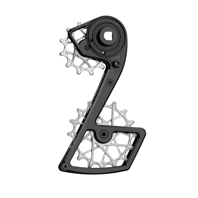 Jaula de Desviador + Poleas Garbaruk 12T+16T para SRAM Force AXS 12 vel (Gravel/Ruta)