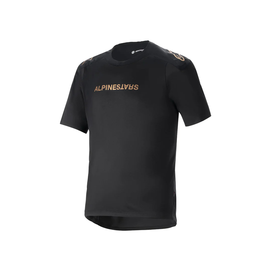 Jersey A-Aria Polartec Switch Negro - Manga Corta Alpinestars