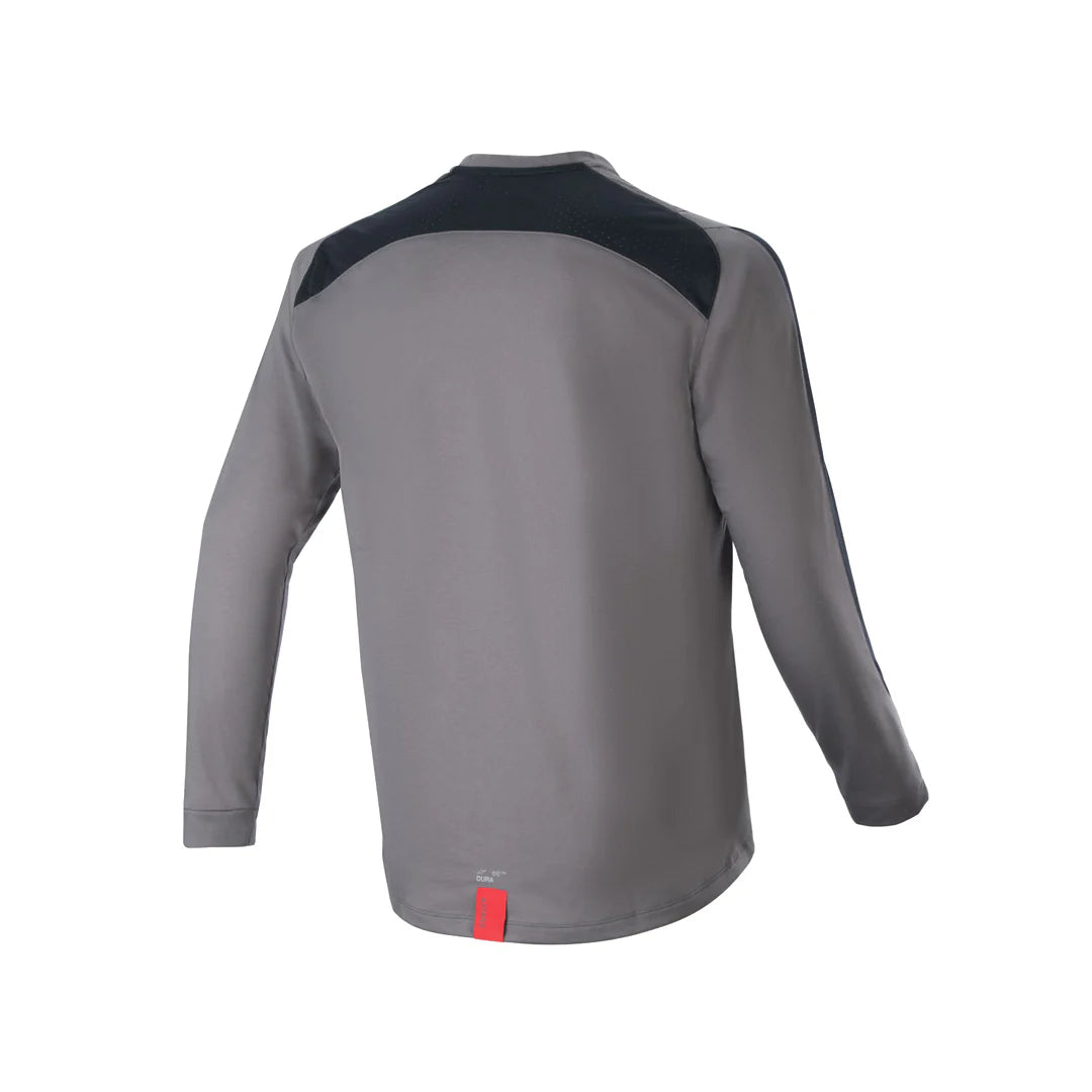 Jersey A-Dura DRI ASTAR Gris Oscuro - Manga Larga Alpinestars