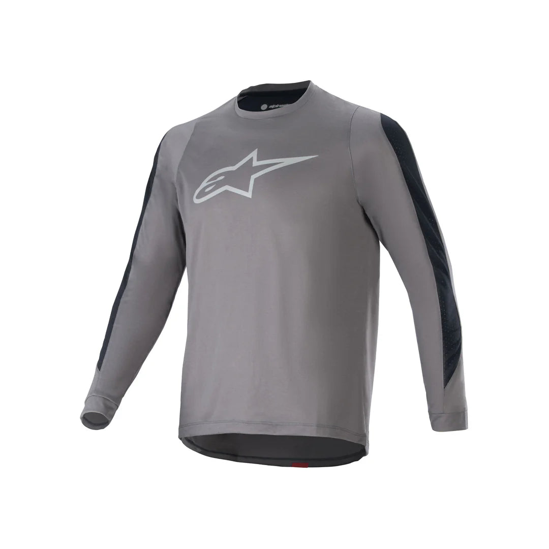 Jersey A-Dura DRI ASTAR Gris Oscuro - Manga Larga Alpinestars