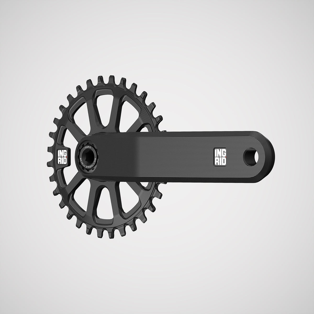 INGRID Crankset CRS-G, talla M eje L136, Azul (incluye herramienta)