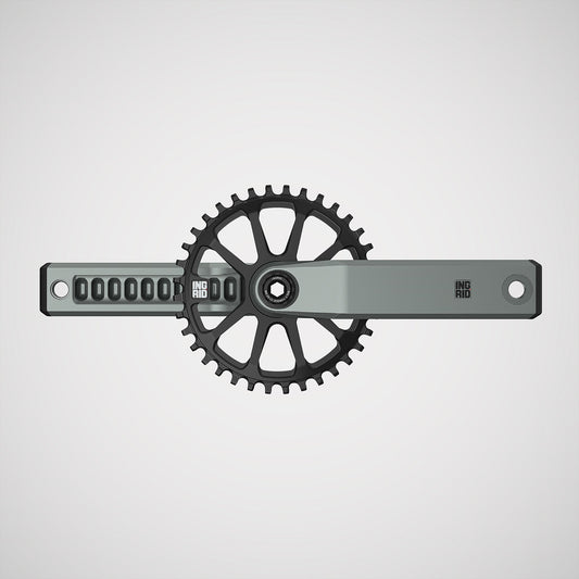 INGRID Crankset CRS-X, talla L eje L136, Titanio