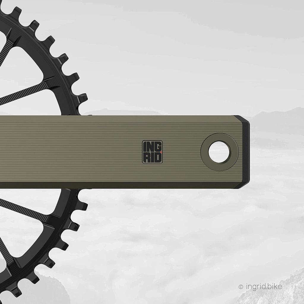 INGRID Crankset CRS-R2, talla M eje L131, RAW (incluye herramienta)
