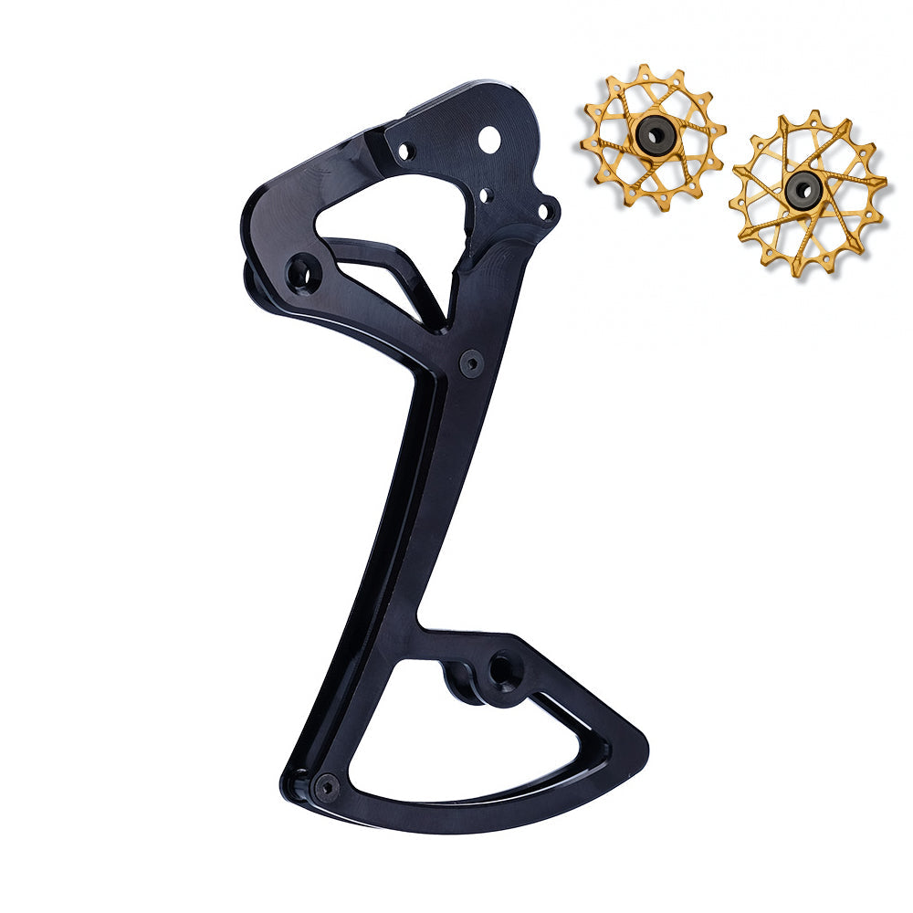 Jaula de Desviador + Poleas Garbaruk 12T+16T para SRAM 11/12 vel