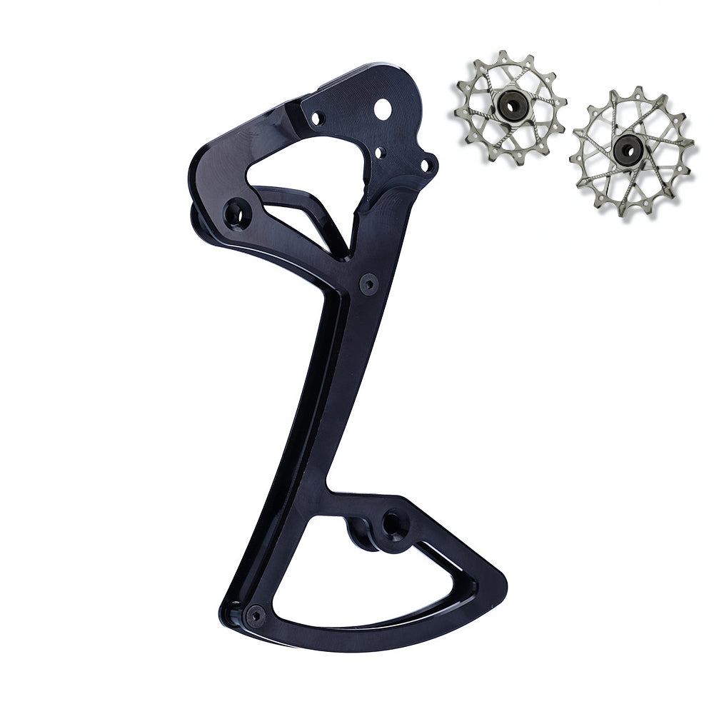 Jaula de Desviador + Poleas Garbaruk 12T+16T para SRAM 11/12 vel