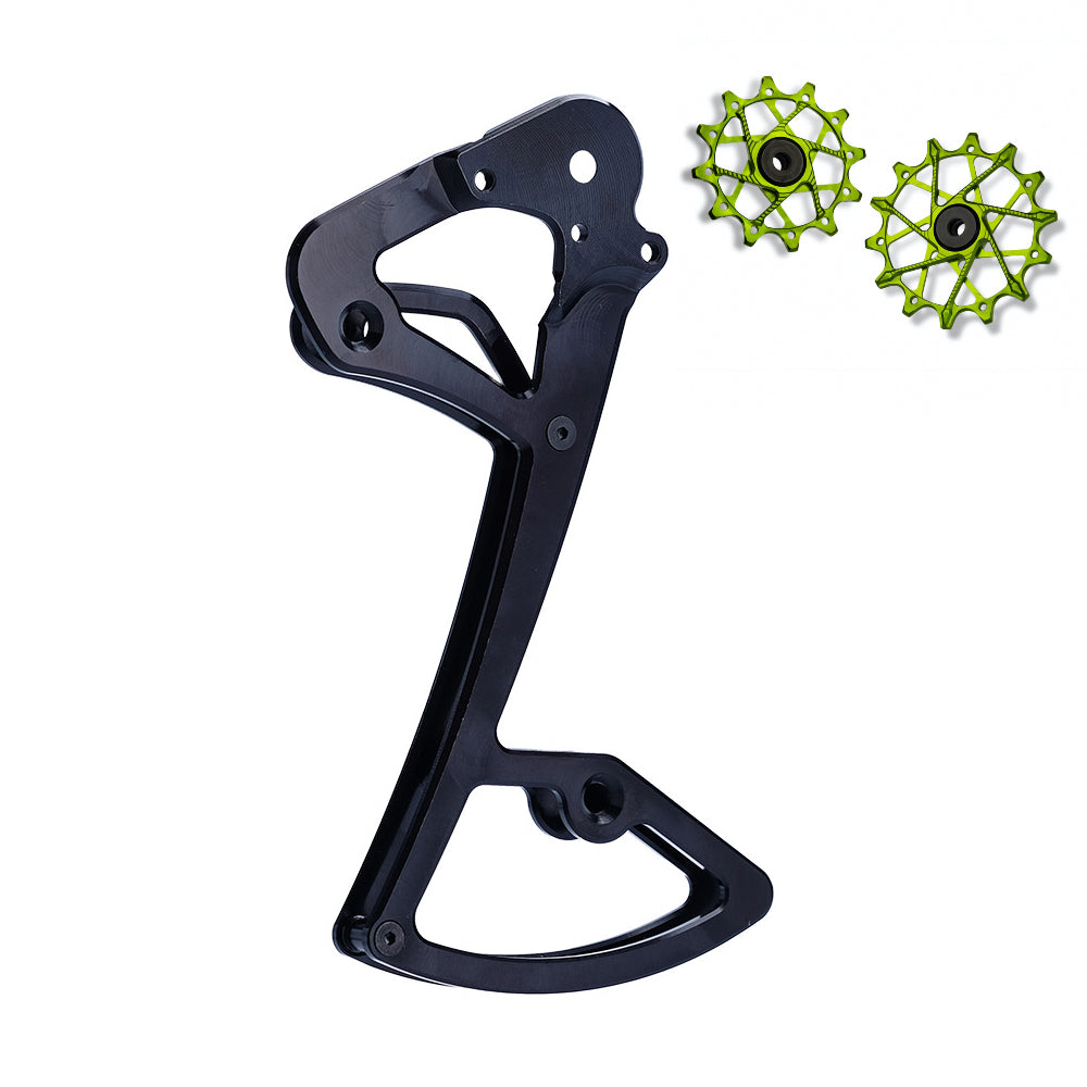 Jaula de Desviador + Poleas Garbaruk 12T+16T para SRAM 11/12 vel