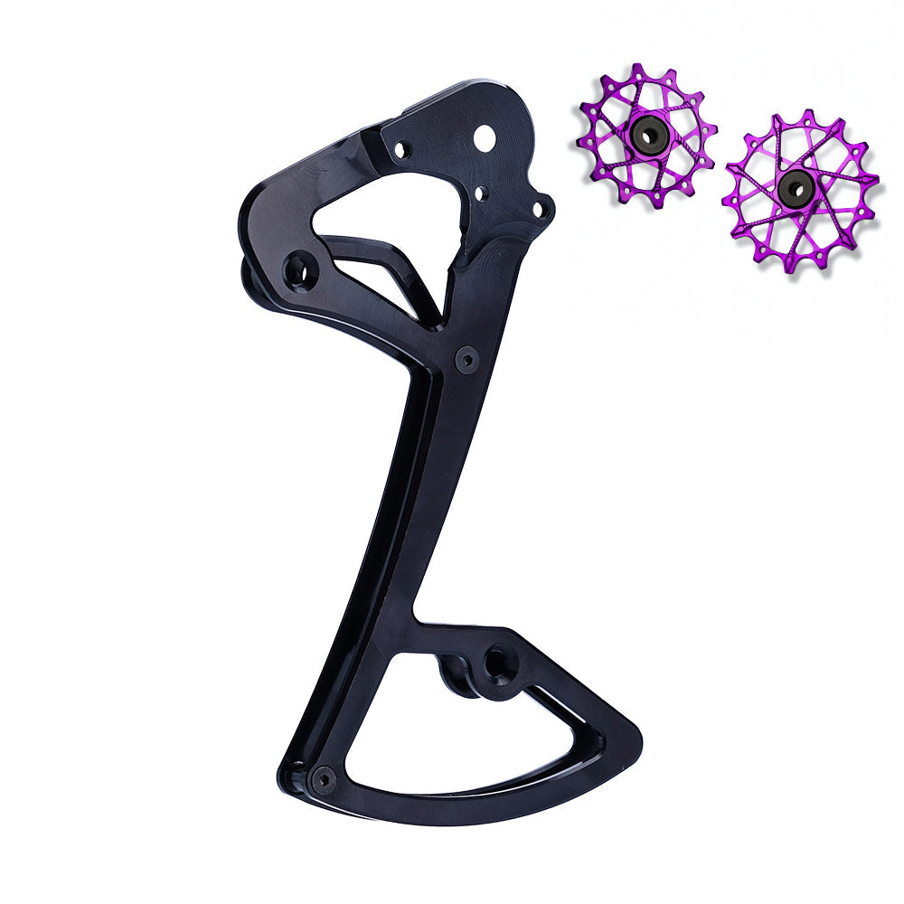 Jaula de Desviador + Poleas Garbaruk 12T+16T para SRAM 11/12 vel