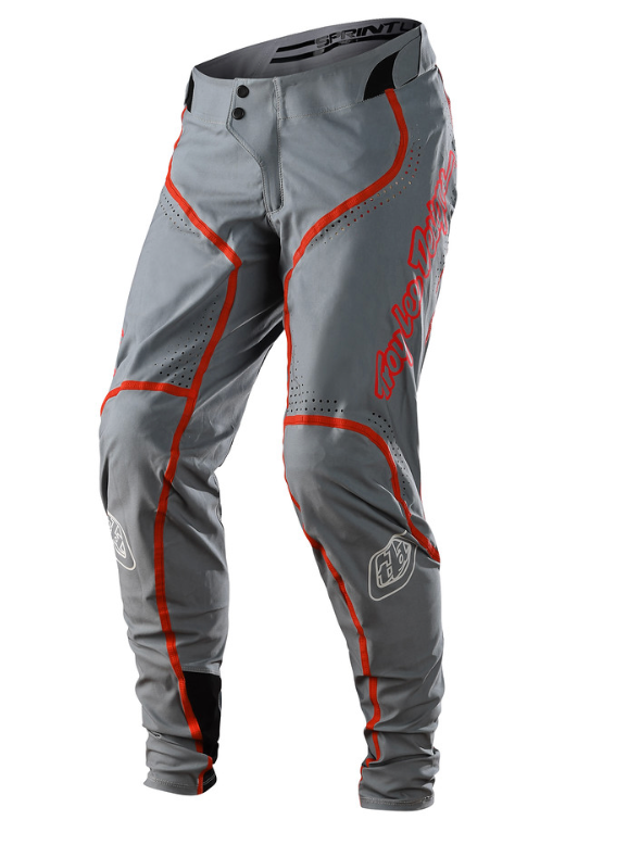 Pantalones Troy Lee Sprint Ultra Pant Lines Gray / Rocket Pink