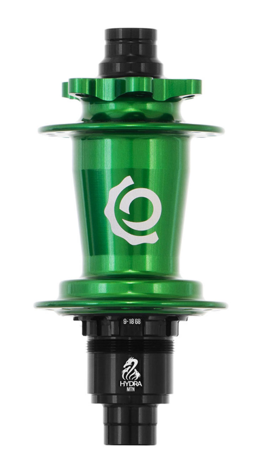 Par de mazas INDUSTRY 9 - HYDRA HUBS BOOST 32H FRONT-REAR 15X110/12X148 verde