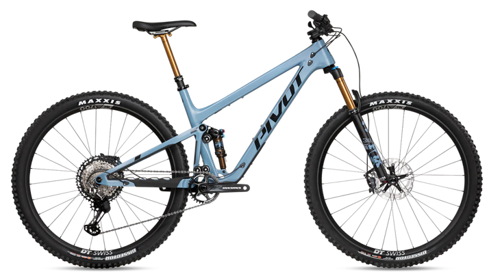 BICICLETA DE MONTAÑA DOBLE SUSPENSIÓN PIVOT TRAIL 429 PRO XT/XTR 29" PACIFIC BLUE TRAIL BUILD