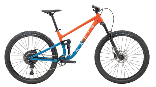 BICICLETA DE MONTAÑA DOBLE SUSPENSIÓN RIFT ZONE 1 29" NARANJA  MARIN