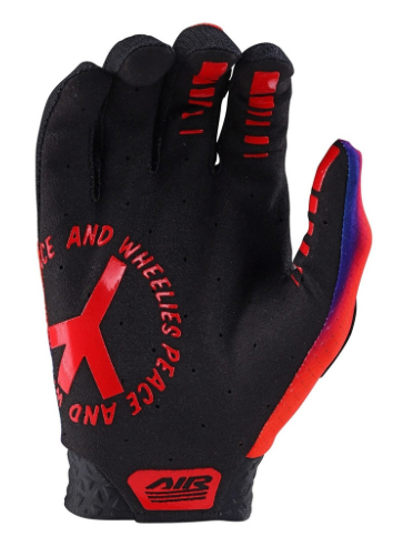 Guantes Air Glove Lucid Black / Red