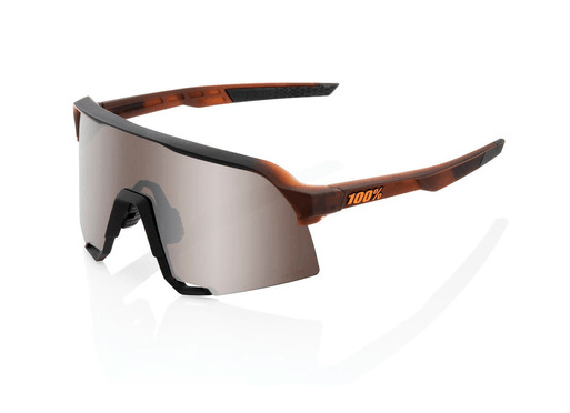 S3 - Matte Translucent Brown Fade - HiPER Silver Mirror Lens 100%