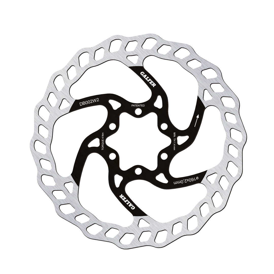 Rotor Galfer Wave 160mm 2.0mm