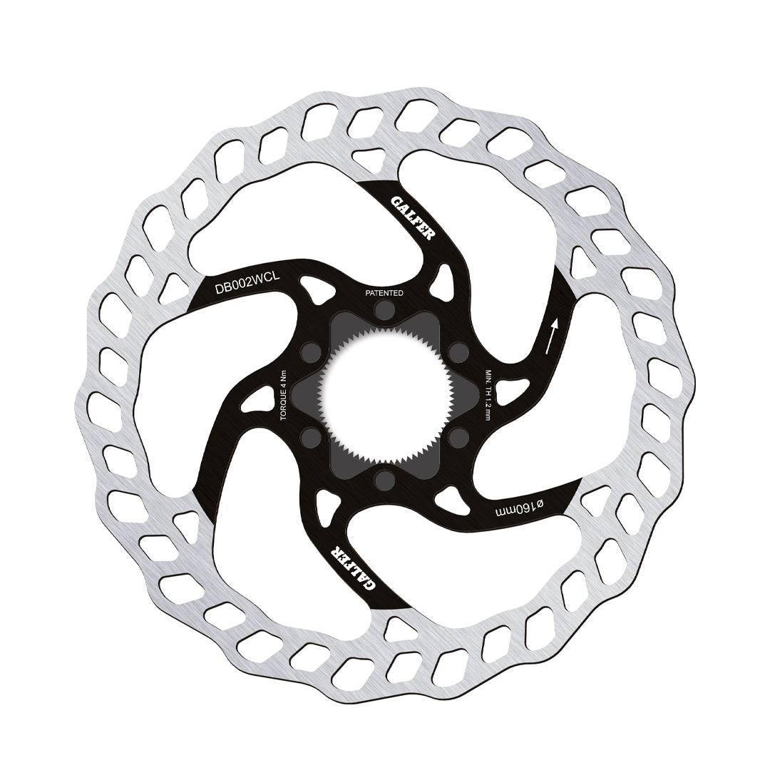 Rotor Galfer Wave Center Lock 160mm