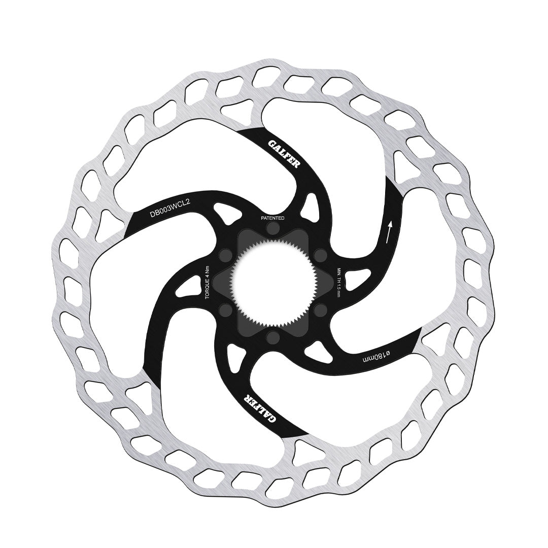 Rotor Galfer Wave Center Lock 180mm 2.0mm