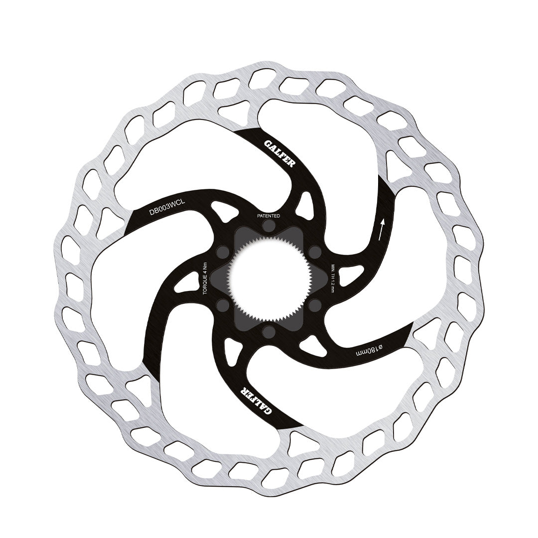 Rotor Galfer Wave Center Lock 180mm 1.8mm