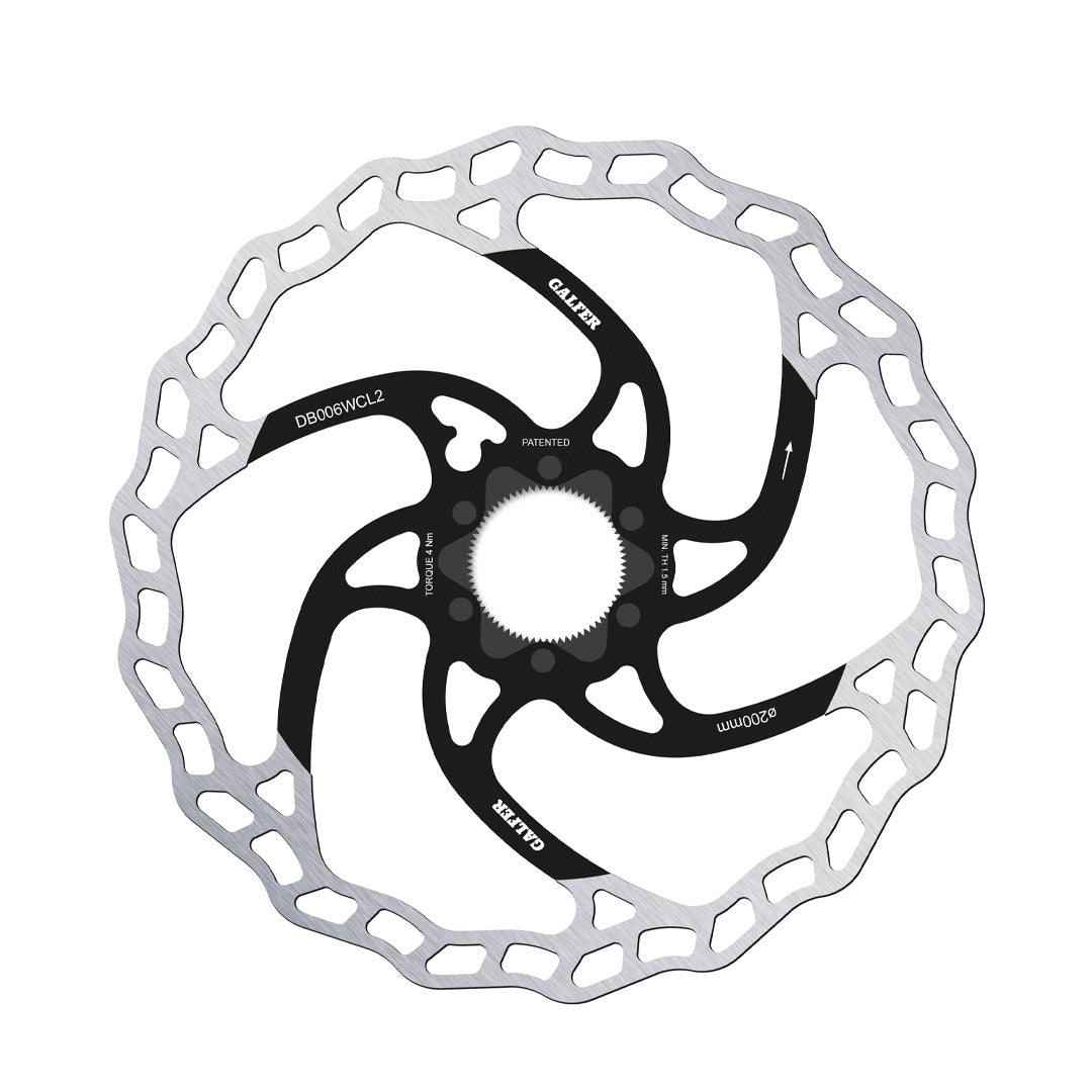 Rotor Galfer Wave Center Lock 200mm