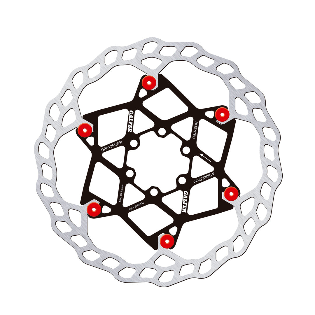 Rotor Galfer Wave Flotante 180mm Red Pins
