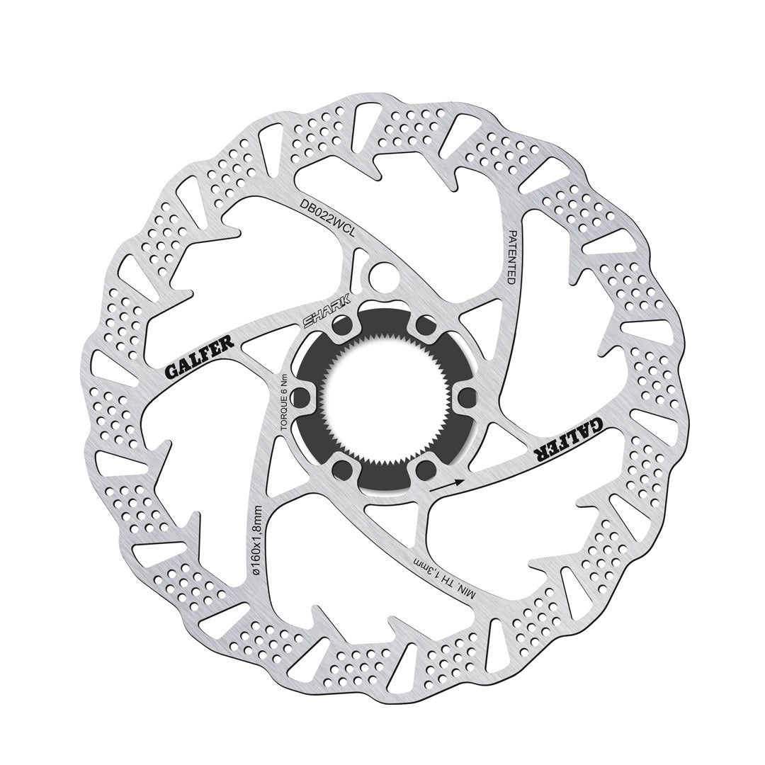 Rotor Galfer Shark Center Lock 160mm 2.0mm