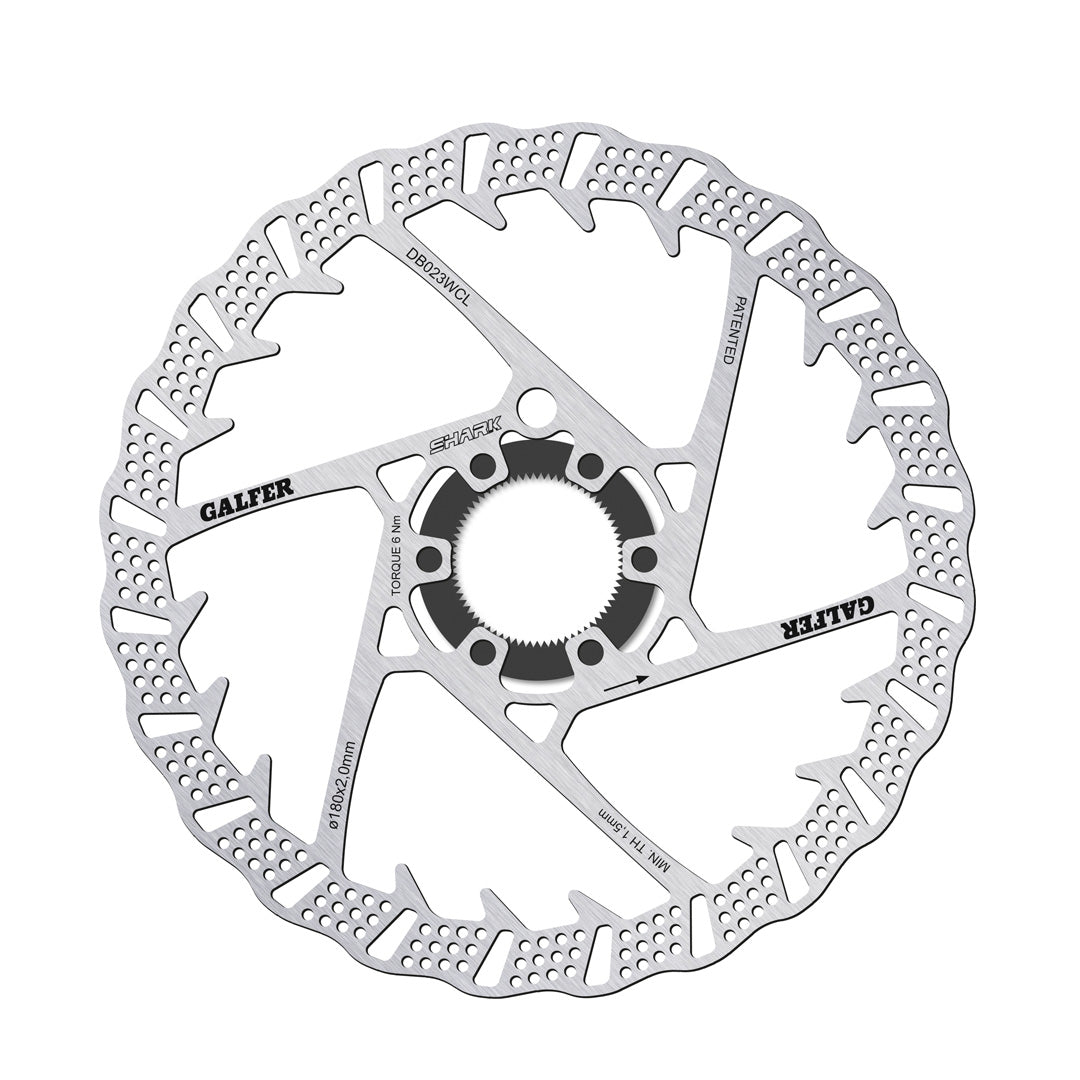 Rotor Galfer Shark Center Lock 180mm