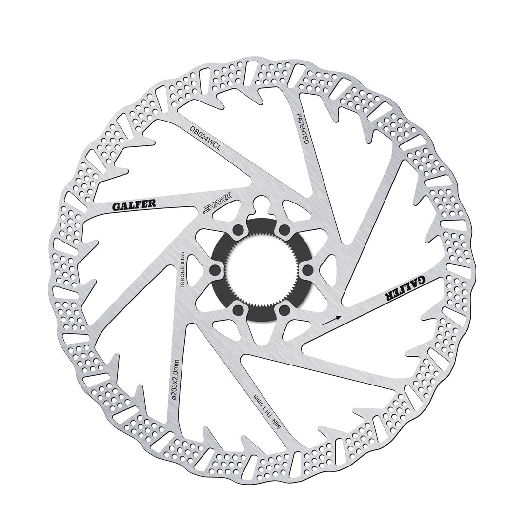 Rotor Galfer Shark Center Lock 203mm