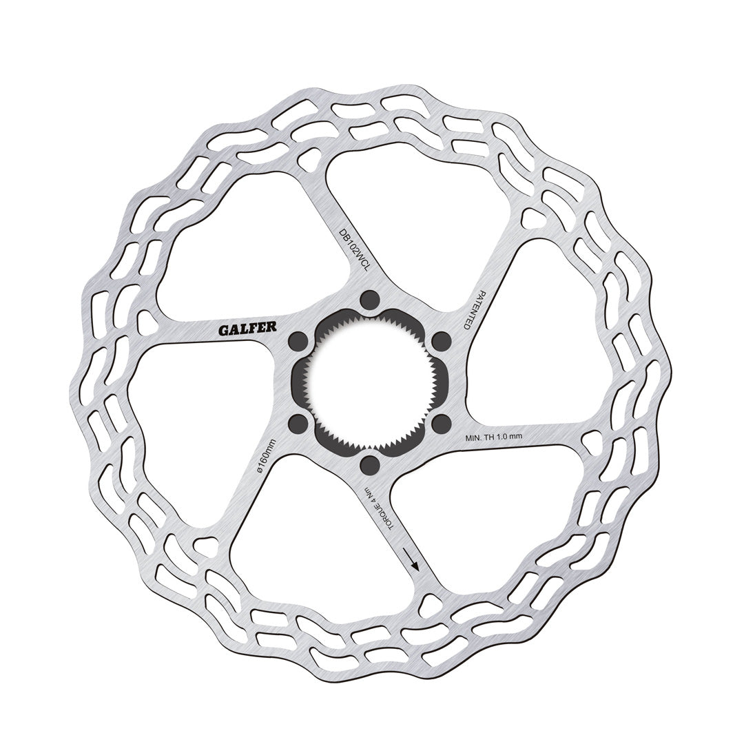 Rotor Galfer Wave Ruta Center Lock 160mm