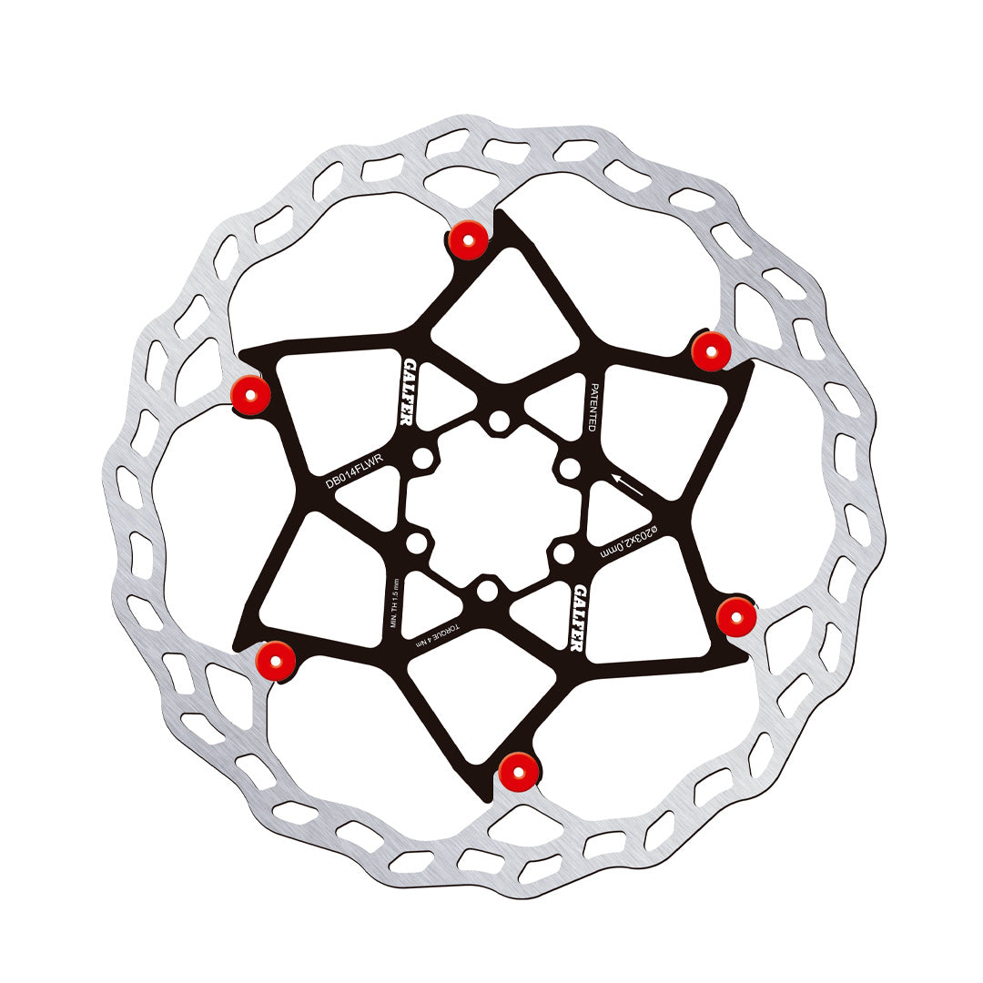 Rotor Galfer Wave Flotante 203mm Red Pins