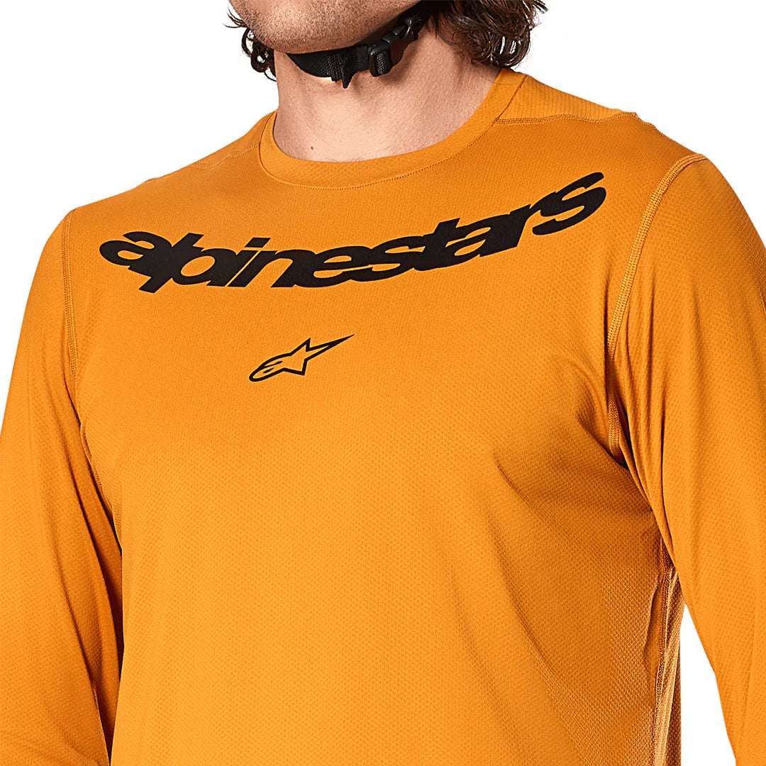 Jersey A-Dura Rocker Dorado Oscuro - Manga Larga Alpinestars