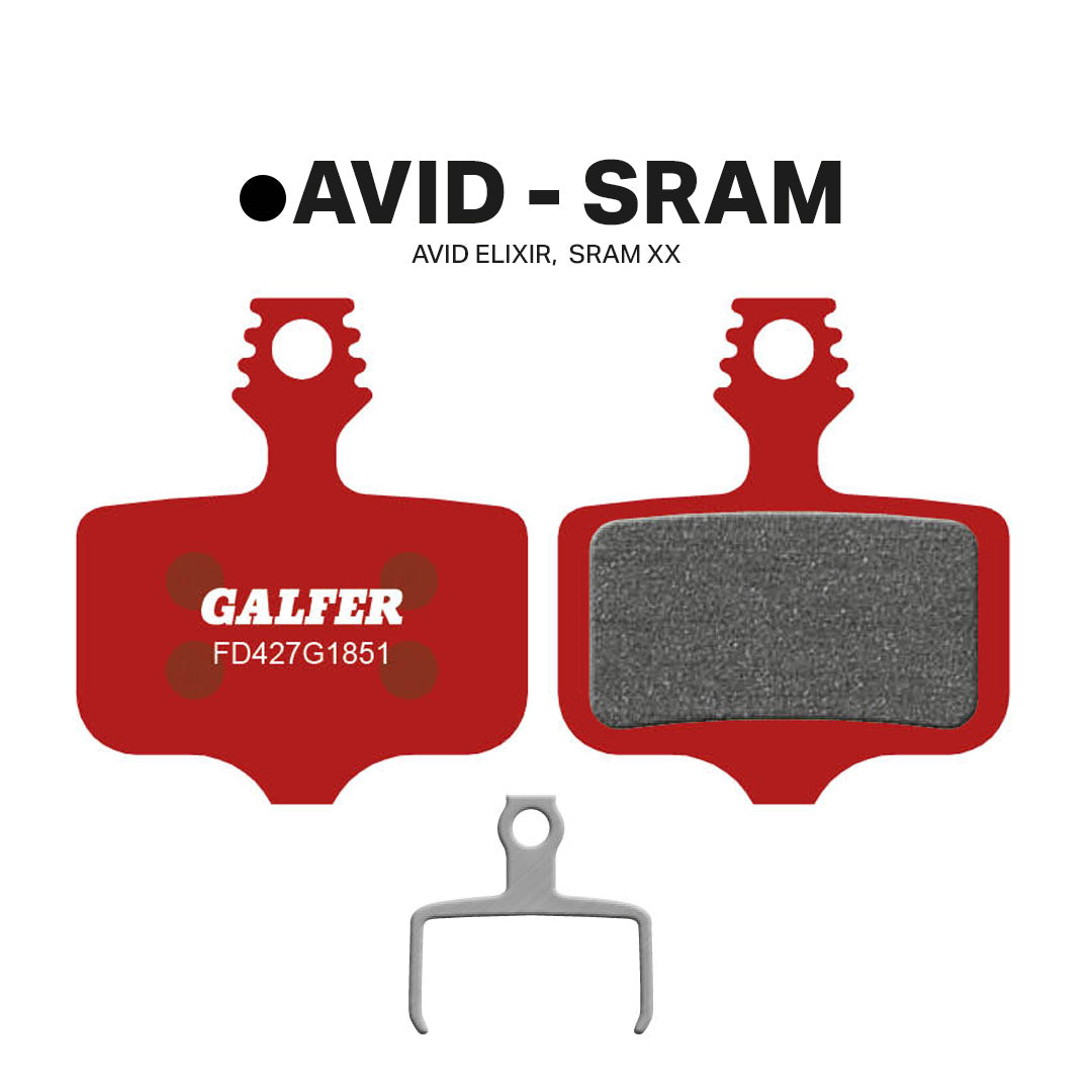 Balatas Galfer Advanced Avid Elixir Sram XX