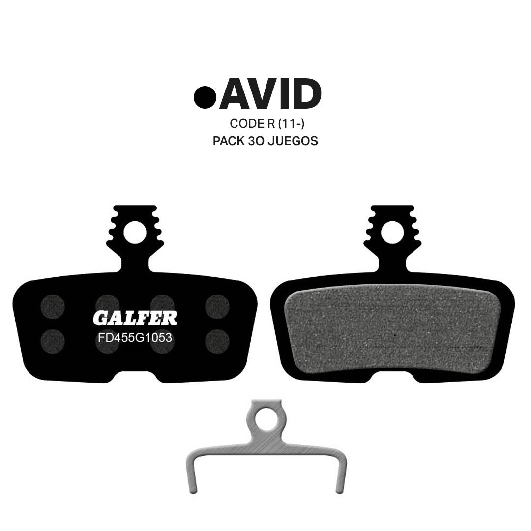 Pack Balatas Galfer Performance 30 juegos Avid Code R
