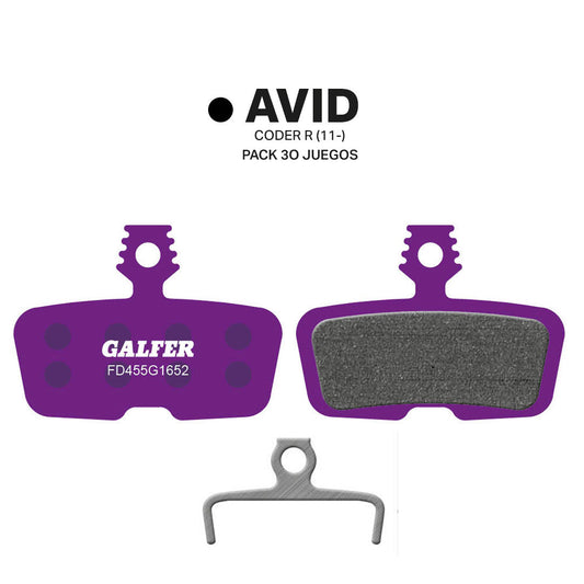Pack Balatas Galfer E-Bike 30 juegos Avid Code R