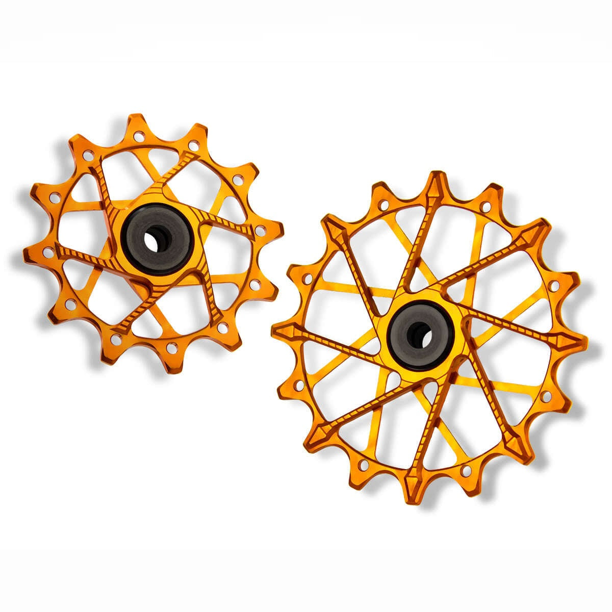 Poleas Garbaruk para SRAM 12T+16T (11/12 vel., jaula Garbaruk)