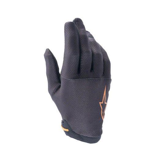 Guantes A-Aria Negros con Dorado Alpinestars