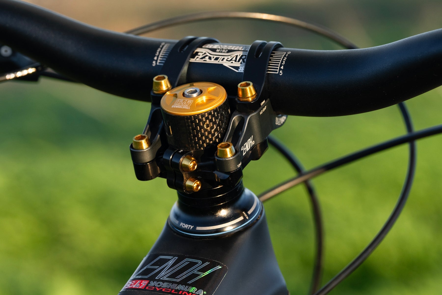 Stem Cap Yoshimura Kit Naranja