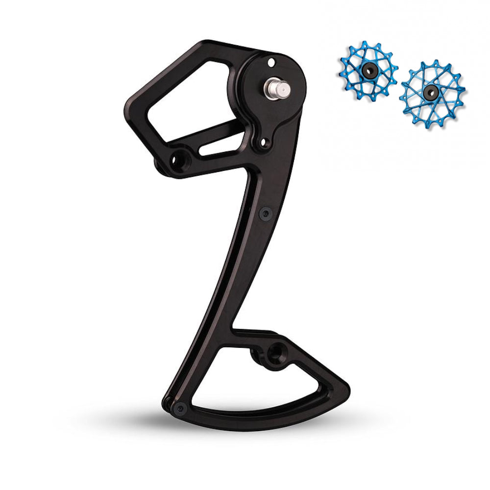 Jaula de Desviador + Poleas Garbaruk 14T+16T para Shimano 12 vel