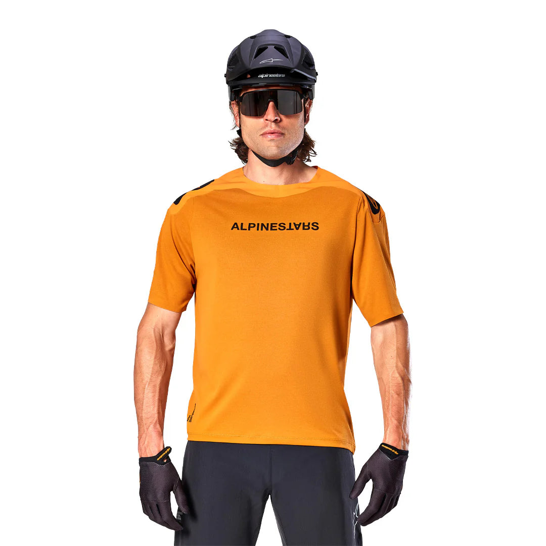 Jersey A-Aria Polartec Switch Dorado Oscuro - Manga Corta Alpinestars