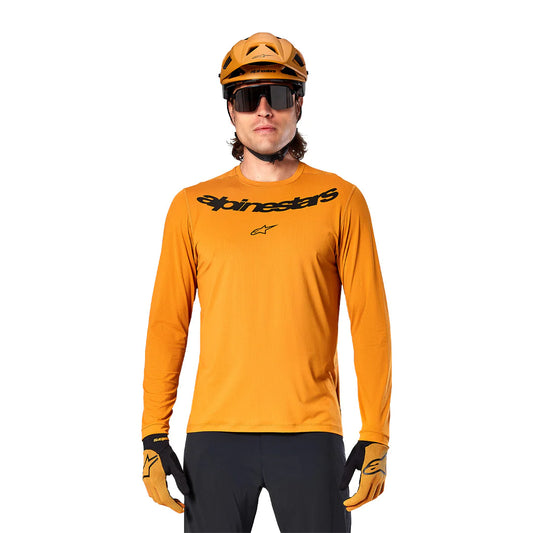 Jersey A-Dura Rocker Dorado Oscuro - Manga Larga Alpinestars