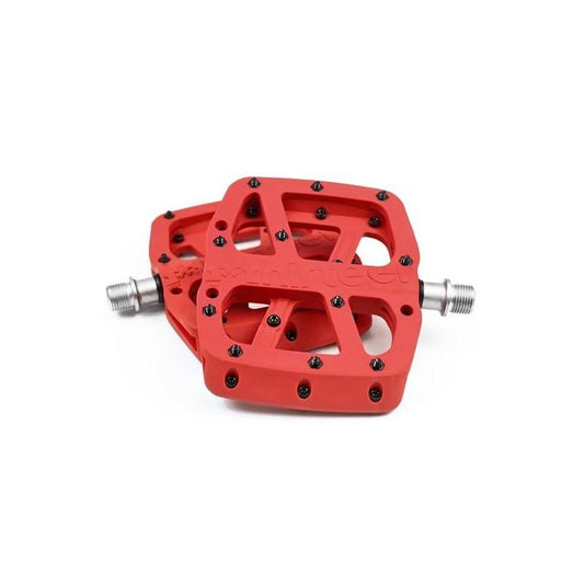 Base Flat Pedal Composite Body 22P Red Ethirteen