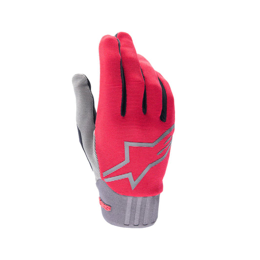 Guantes A-Dura Rojo Fluo Alpinestars