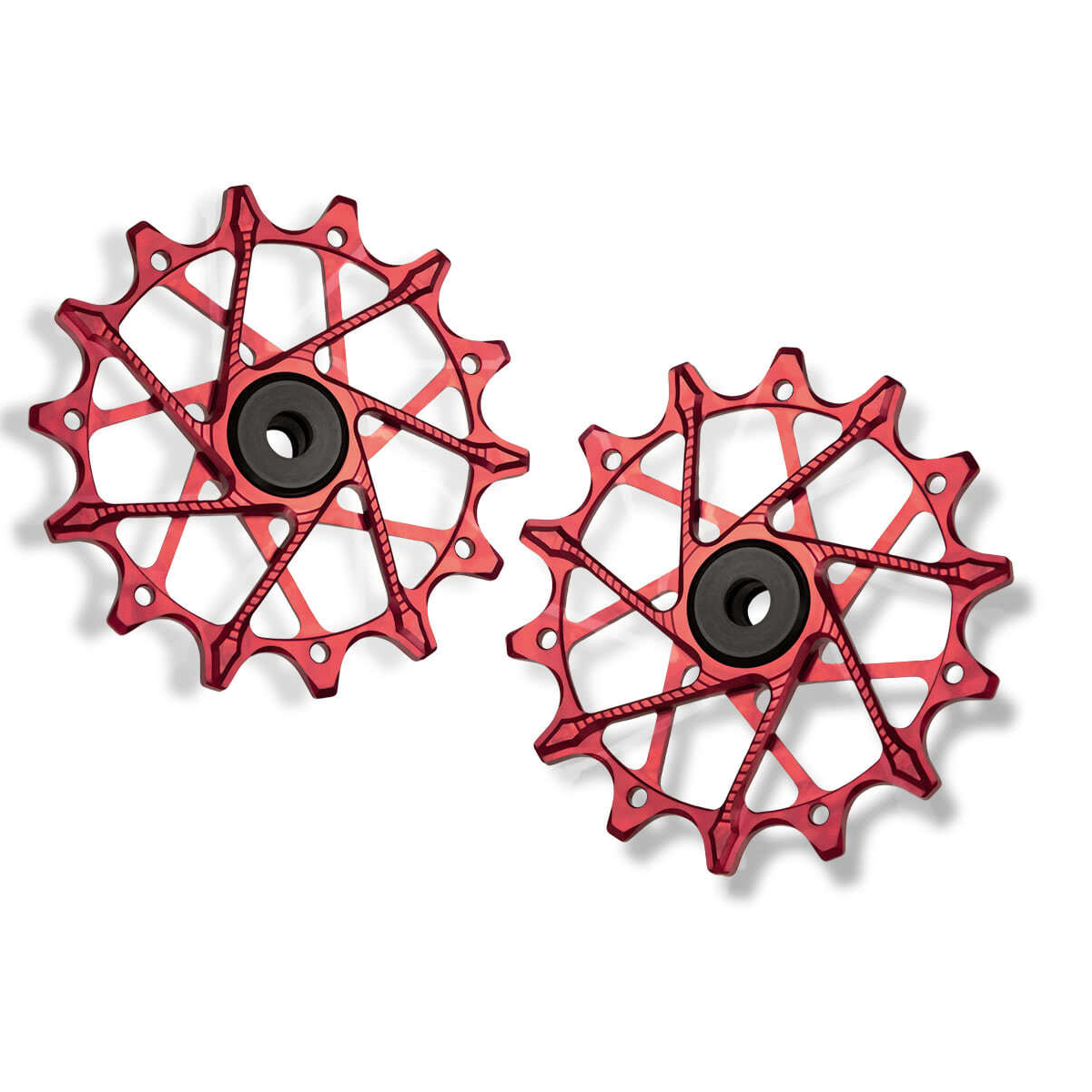 Poleas Garbaruk para Shimano 14T+14T (12 vel., jaula estándar)