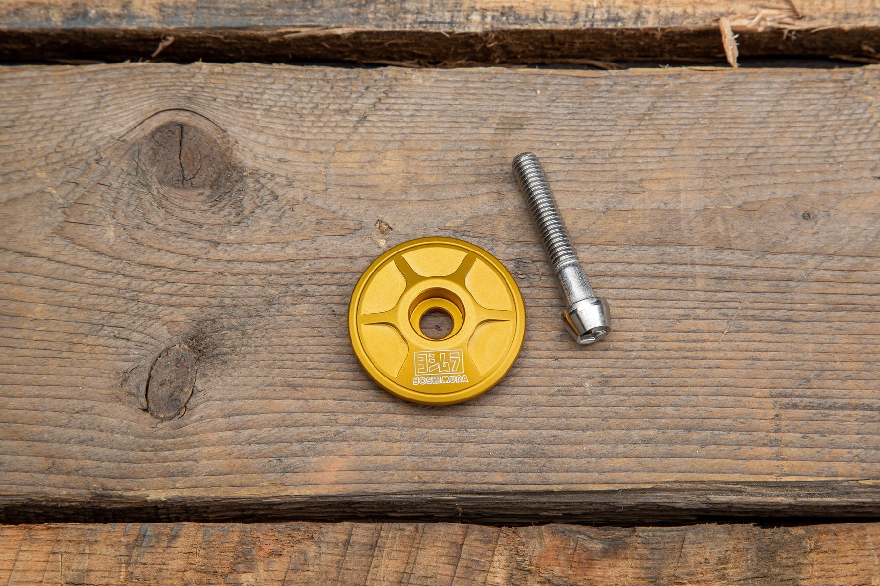 Stem Cap Yoshimura Kit Gold